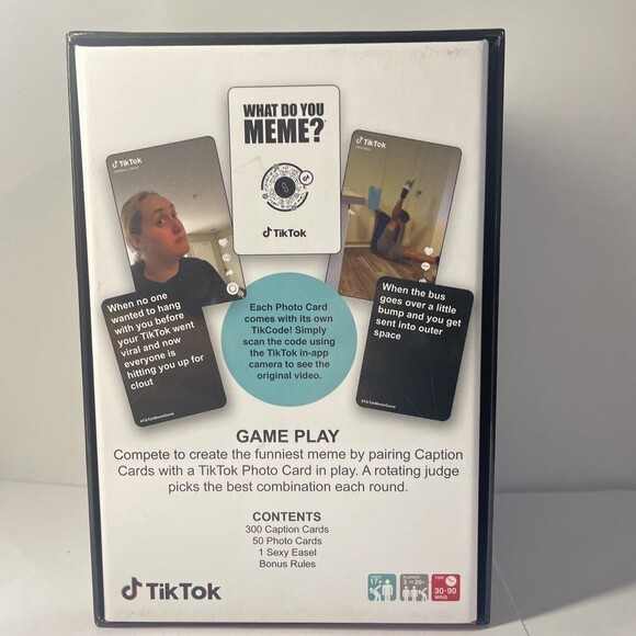 What Do You Meme? Party Card Game Tik Tok Edition TTG418 - Picture 5 of 9